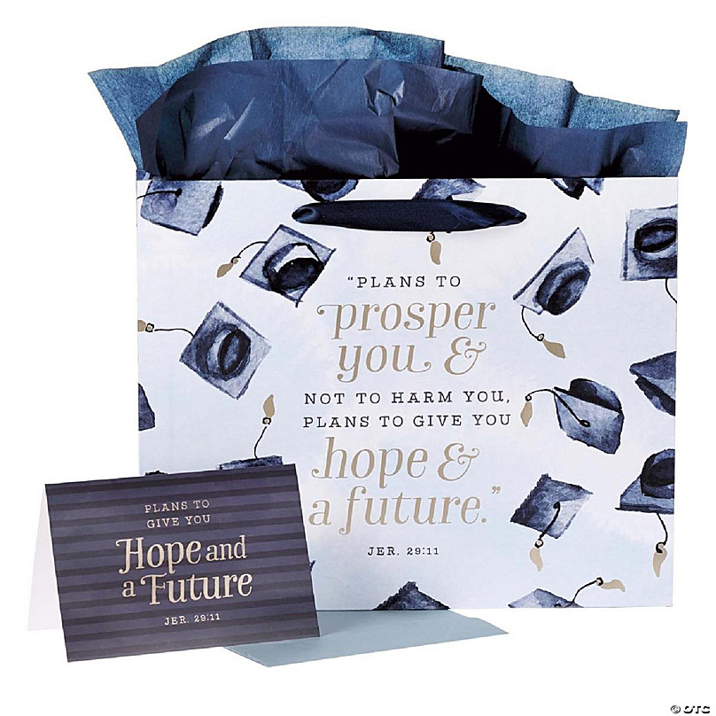 Give Hope this Christmas | Tissue Paper Included | Large Gift Bag | J0731