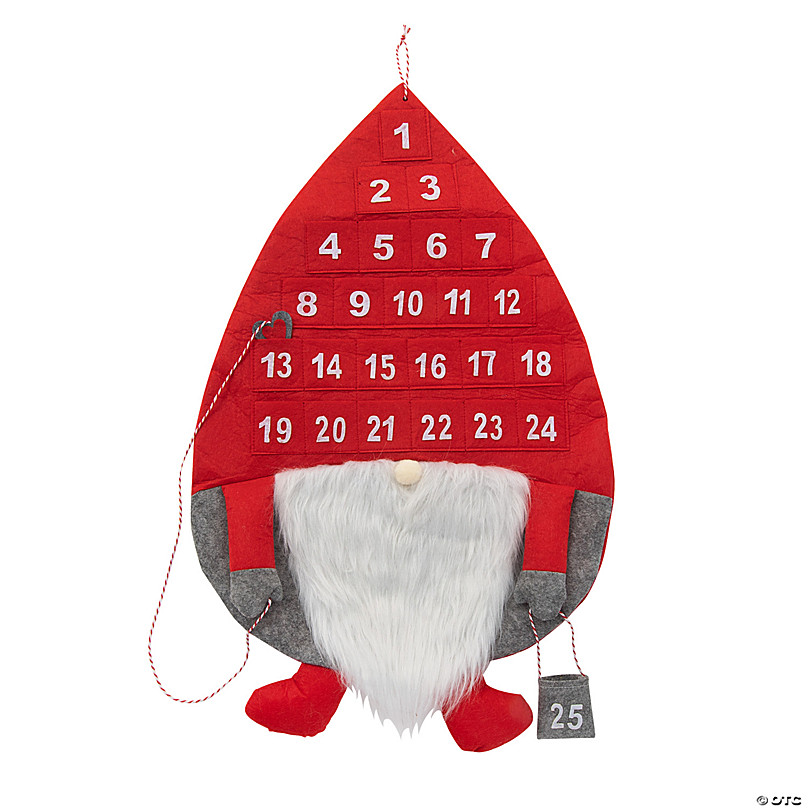Christmas Gnome Advent Calendar Oriental Trading