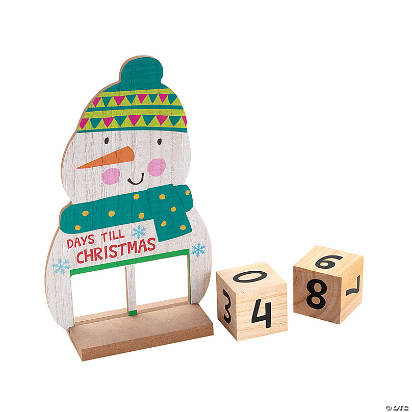 Christmas Snowman Advent Calendar Oriental Trading