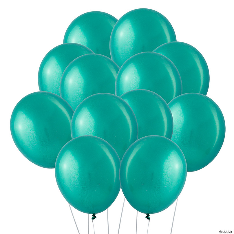 25 Mirror Shine Qualatex Chrome 11" Latex Helium/Air Balloons Party Decorations 