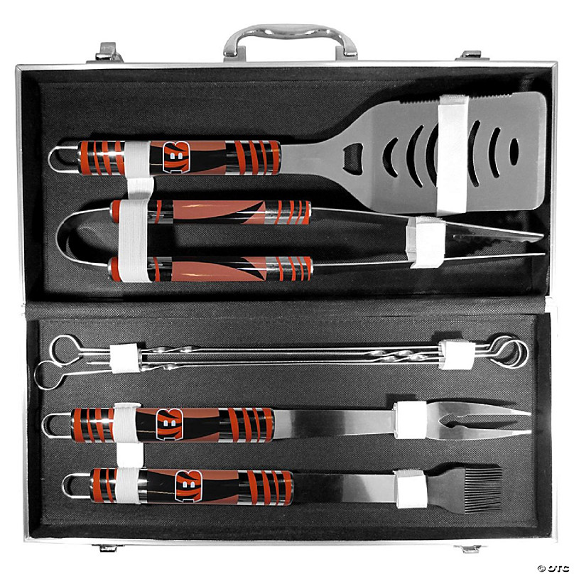 Cincinnati Bengals 8 PC Tailgater BBQ Set