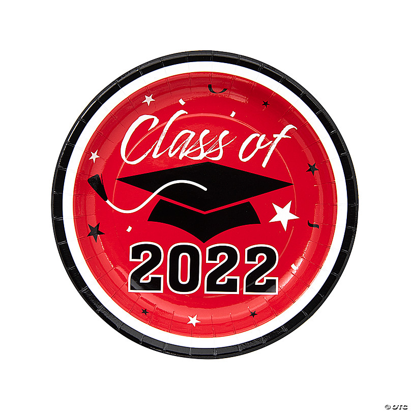 Details about   2021 Graduation Party Supplies Tableware Set Congrats Grad Class of 2021 Dinner