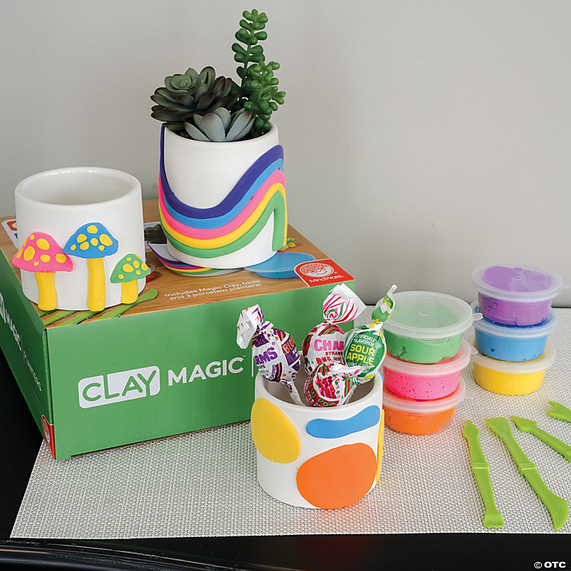 Mindware Clay Magic Vases Kids Crafts With Air-dry Magic Clay For Kids Ages  8 And Up : Target