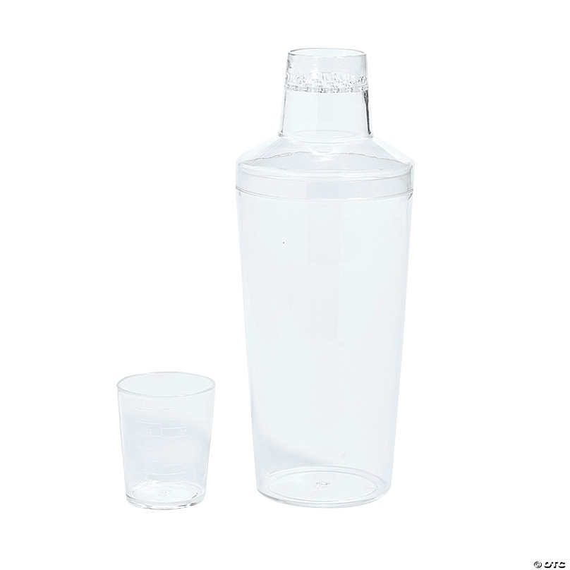 1pc Clear Plastic Shaker Bottle