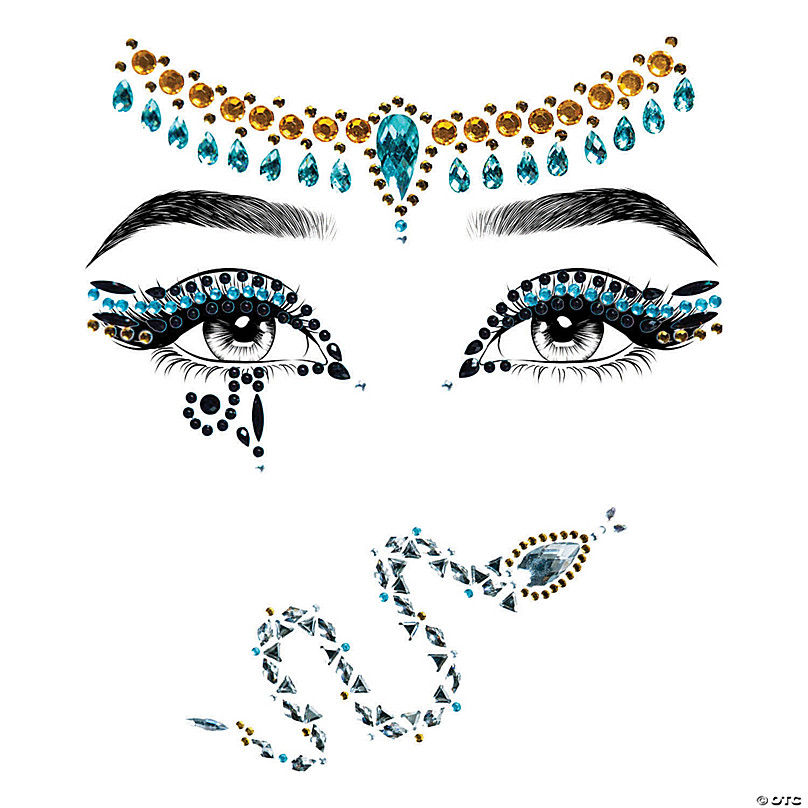Cleopatra Jeweled Face Sticker