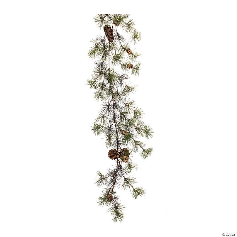 Pinecone Twig Garland (Set Of 2) 45L Pvc