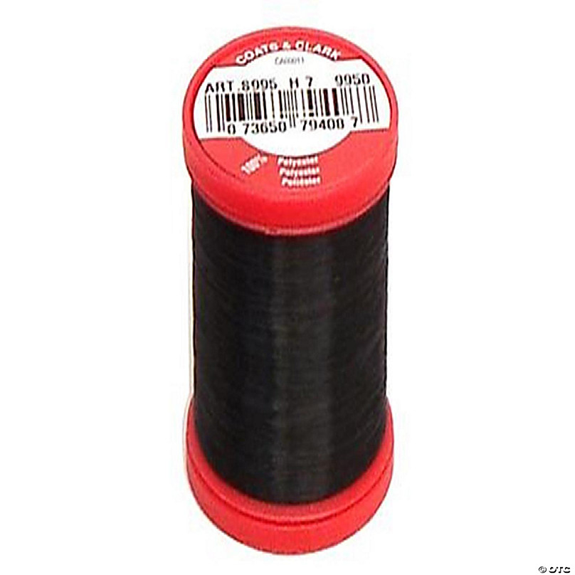 Coats Transparent Polyester Thread 400yd Smoke