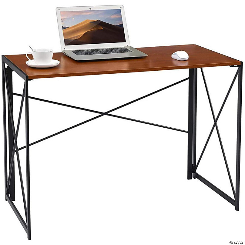 Saygoer Computer Desk Industrial Corner Table for Small Spaces