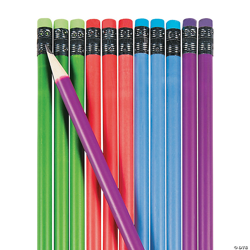 Mood Pencil (Heat Activated Color Changing Pencils) (Thermochromic) (Tested  Non Toxic) (Latex Free Eraser) (Box of 72) (Assorted Pack (Green, Purple