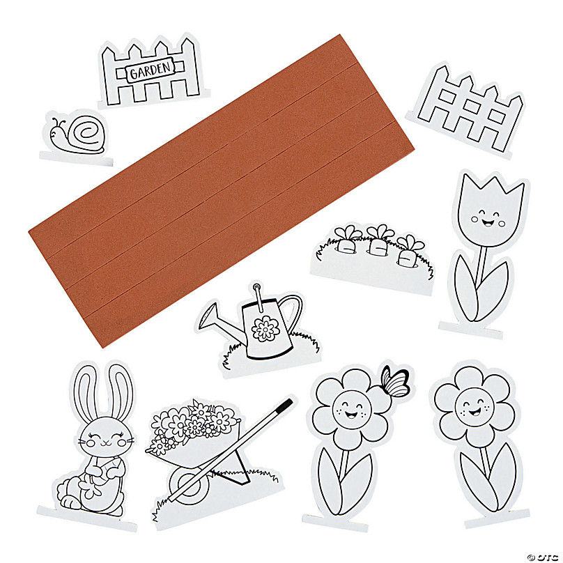 Self-Adhesive Flower Bouquet Craft Kit - Makes 12