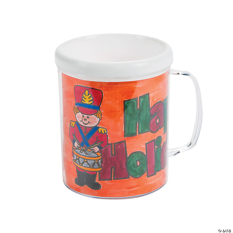Personalised christmas eve plastic mug Personalised Gifts Personalised Mug