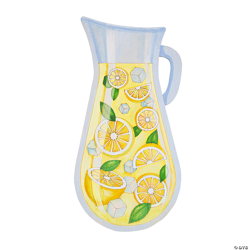 Color Your Own Lemonade Pitcher