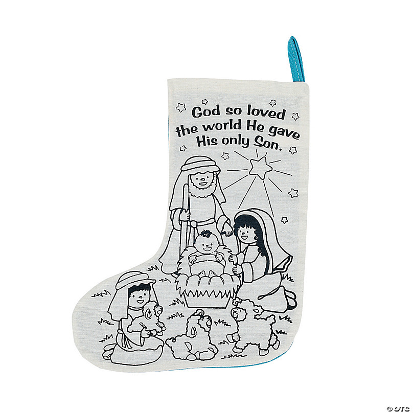 Stocking - Nativity