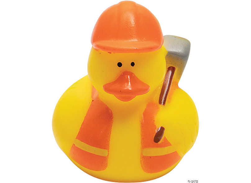Rubber Duck Construction Worker 