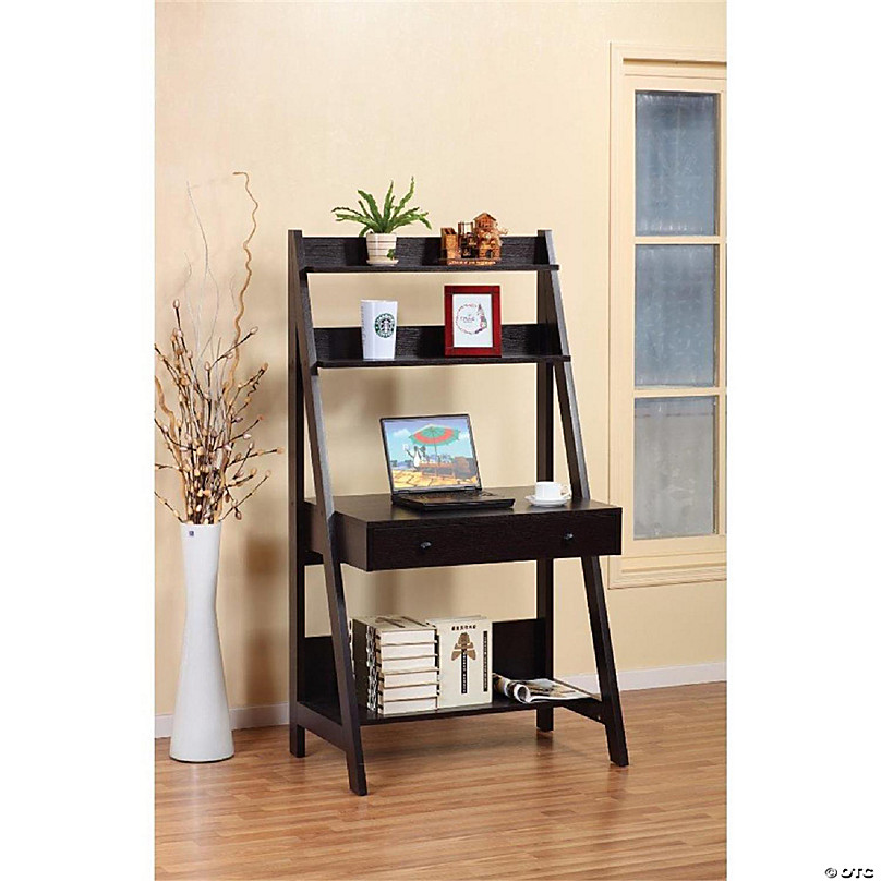 ladder desk brown