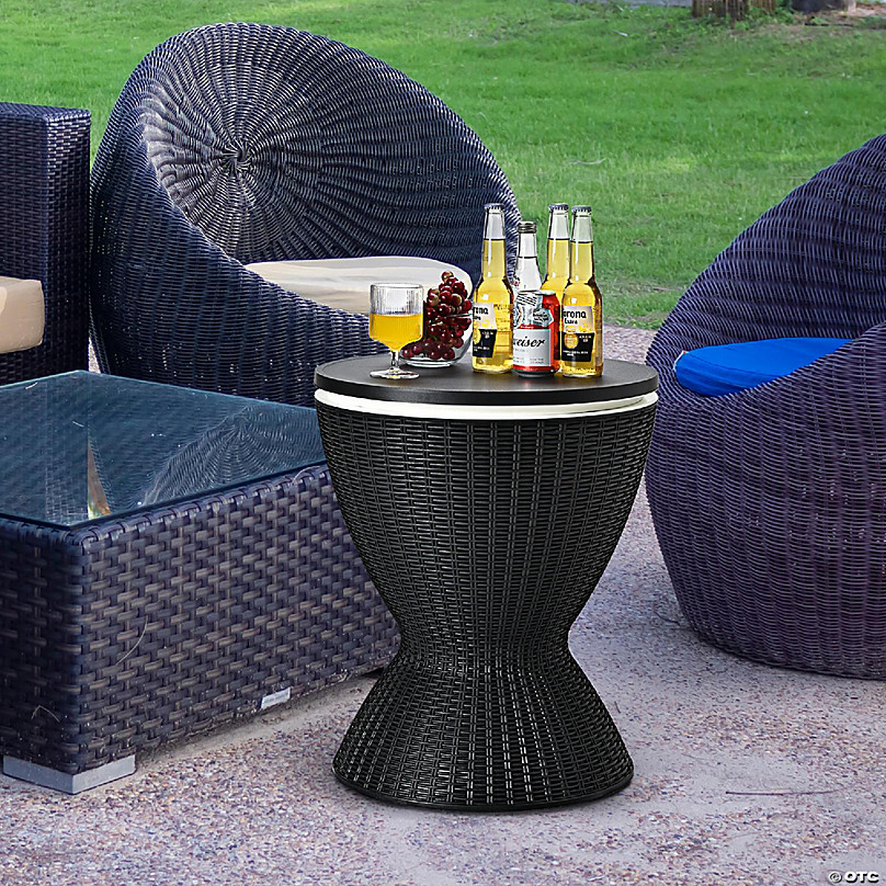 Costway 8 best sale piece rattan