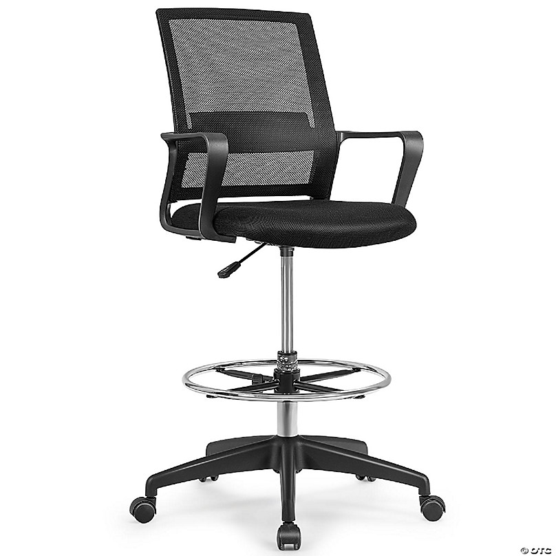 Costway Ergonomic High Back Mesh Office Chair w/ Adjustable Lumbar Support