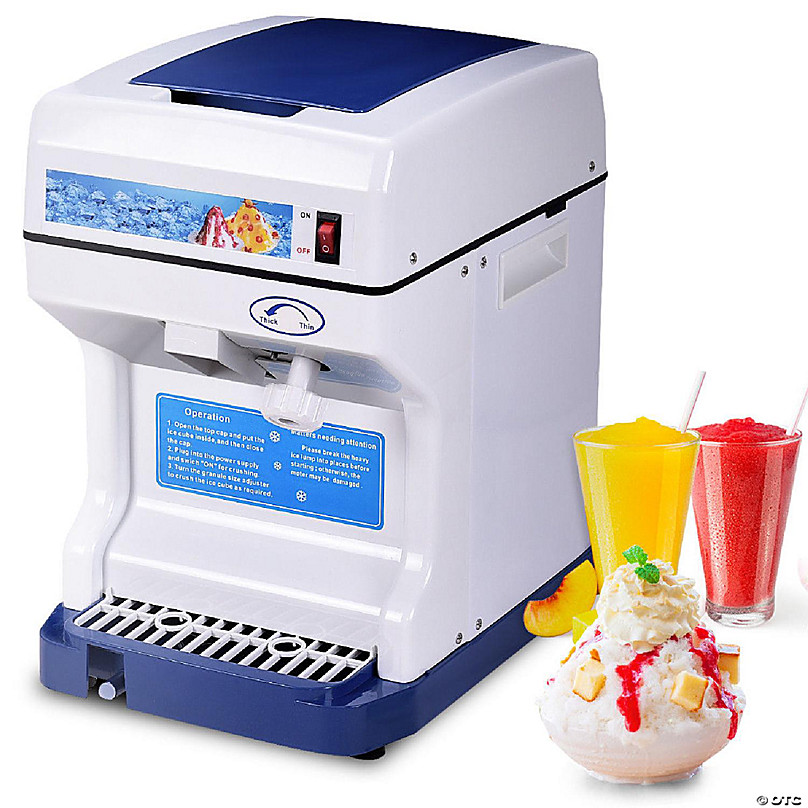 Snow Cone Machine Electric Shaved Ice Maker Kitchen Table-Top Ice Crusher  Include Silicone Ice Mold USB Rechargeable - AliExpress