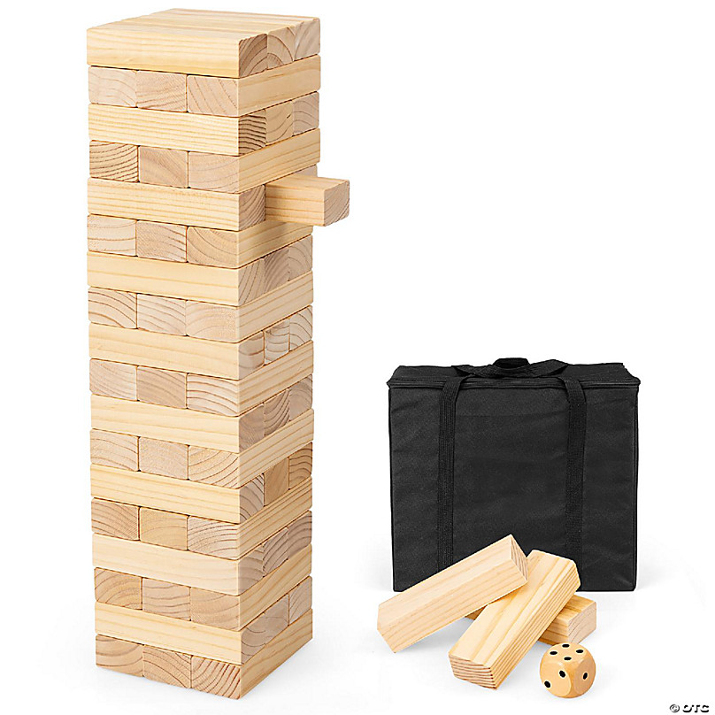 NFL Baltimore Ravens Giant Wooden Tumble Tower Game