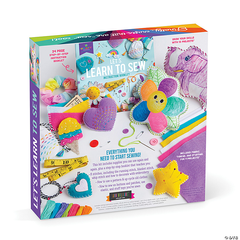 Weekend Kits Blog: Sewing Kits for Kids - Learn to Sew Crafts!
