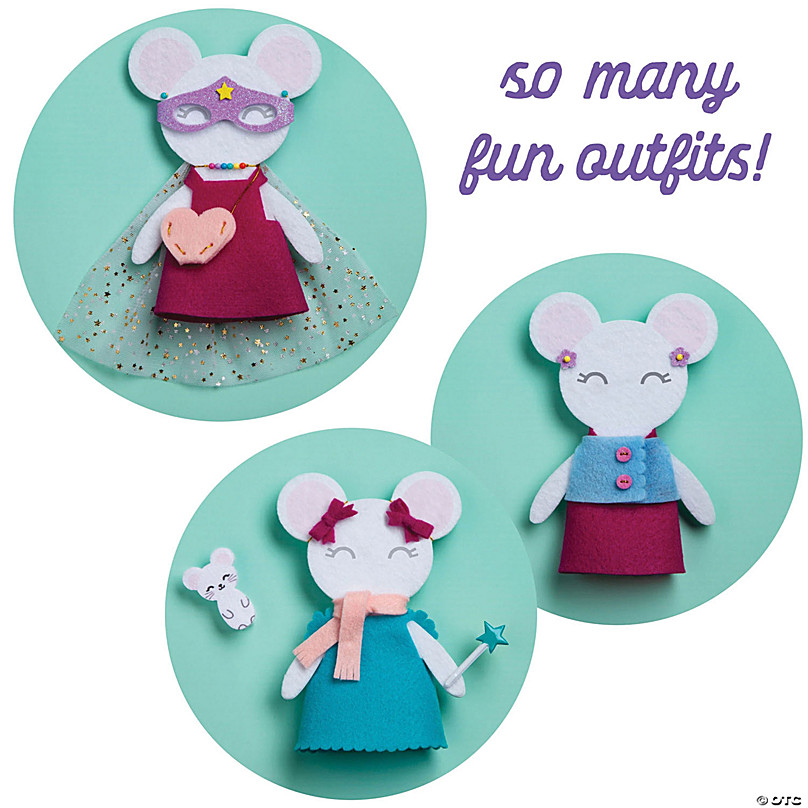 Craft-tastic Make a Mouse Friend Craft Kit