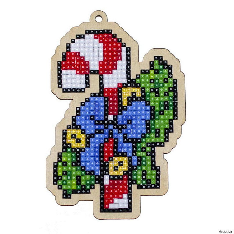 Super Mario Bros DIY 5D Diamond Painting Sticker Kits Kids Embroidery Art  Decor