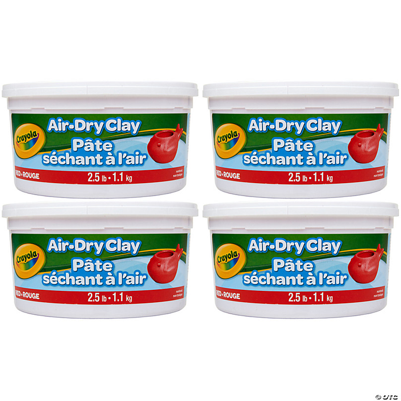 Crayola Air-Dry Clay - Bucket, 5 lb, White