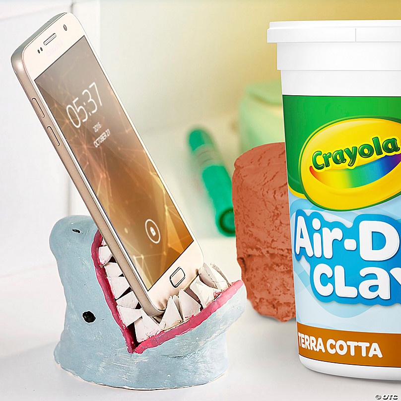 2.5 lb Terra Cotta Air Dry Clay, Crayola.com