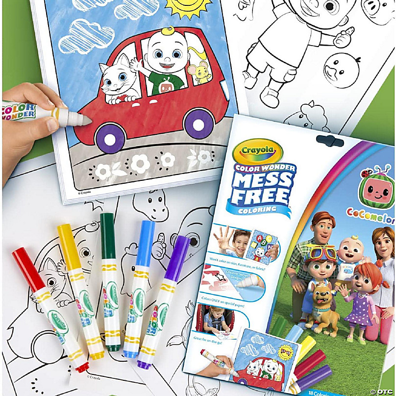 Cocomelon Coloring Book Set for Kids - Bundle with Jumbo Cocomelon