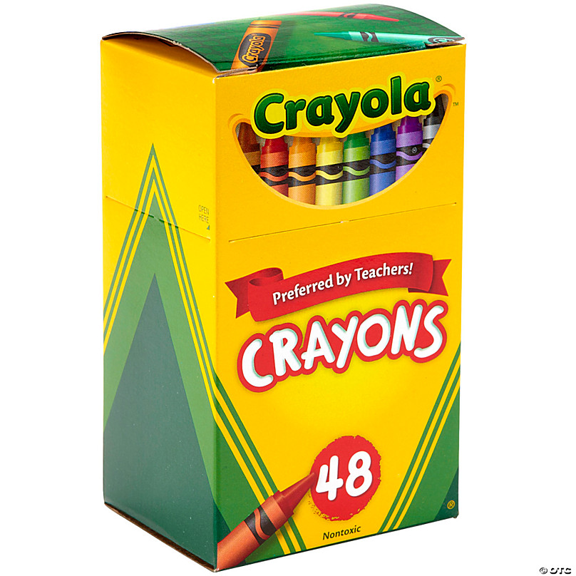 Crayola Crayons, Regular Size, 48 Per Box, 6 Boxes