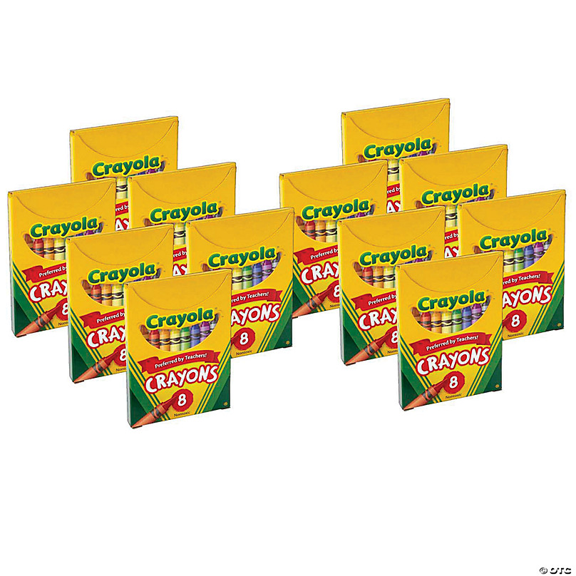 Crayola Washable Palm-Grasp Crayons, Pack of 12