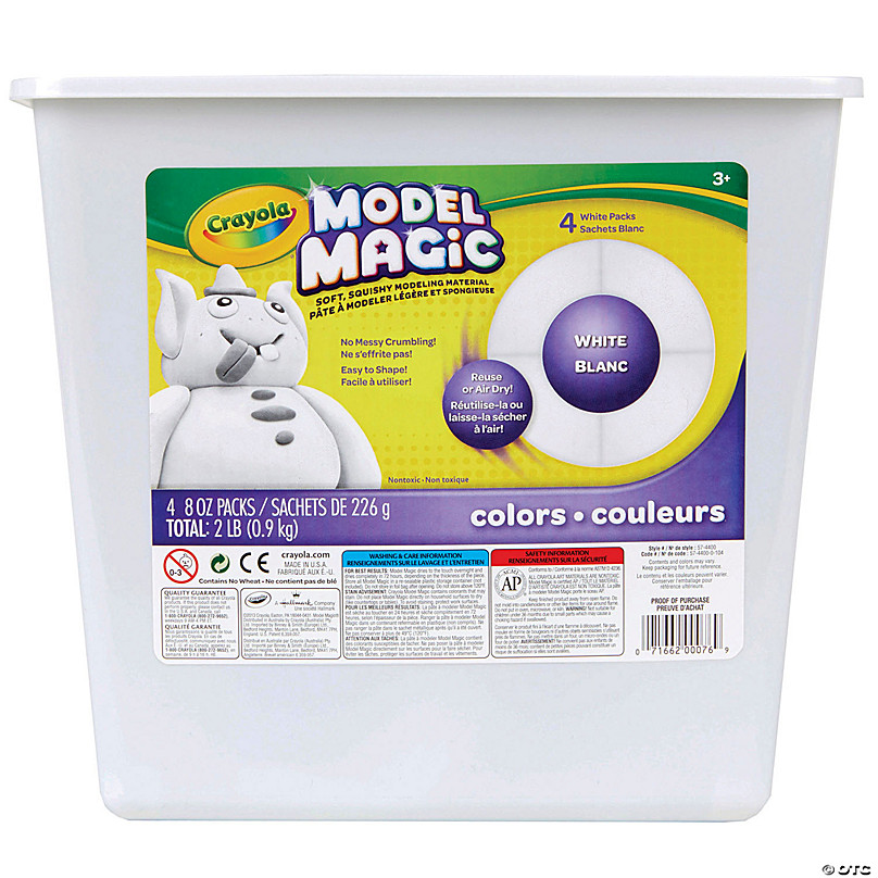 Amaco Air Dry Modeling Clay White 10lbs
