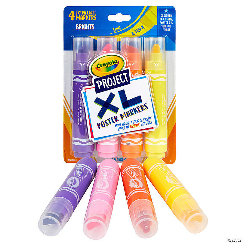 Bulk 200 Pc. Washable Marker Classpack - 8 Colors per pack