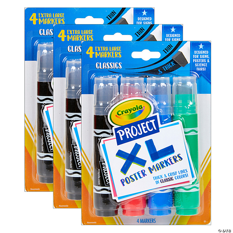 https://s7.orientaltrading.com/is/image/OrientalTrading/FXBanner_808/crayola-project-xl-poster-markers-classic-4-per-pack-3-packs~14398941.jpg
