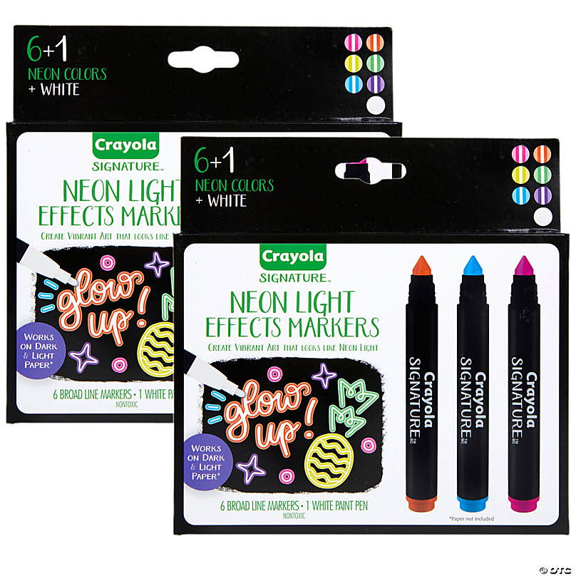 8ct Fine-tip Washable Markers - Ready-Set-Start