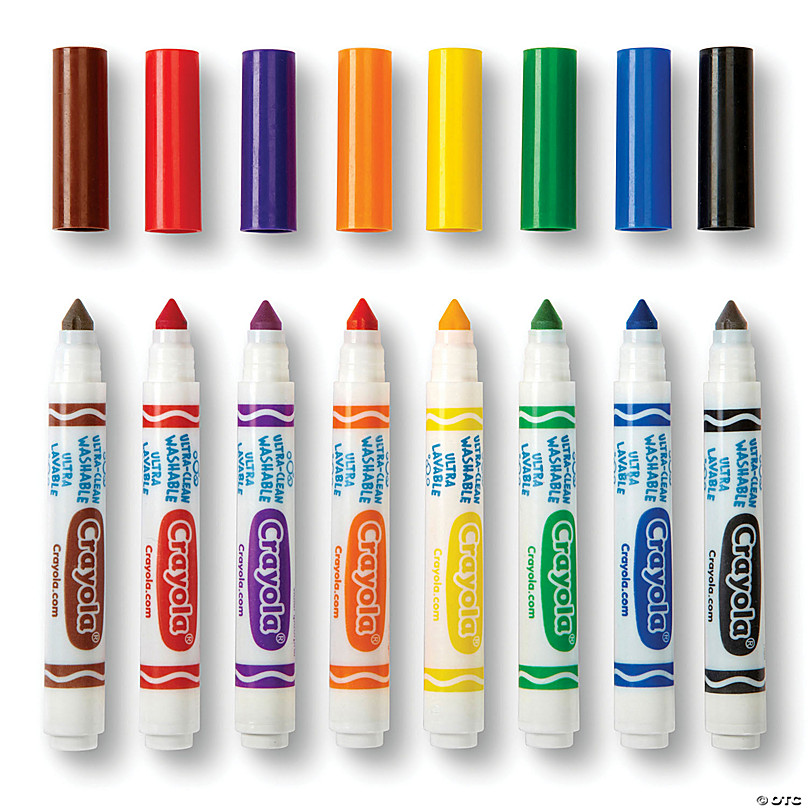 Crayola: 48 count, Ultra-Clean Washable Crayons Color Max Brightest Colors