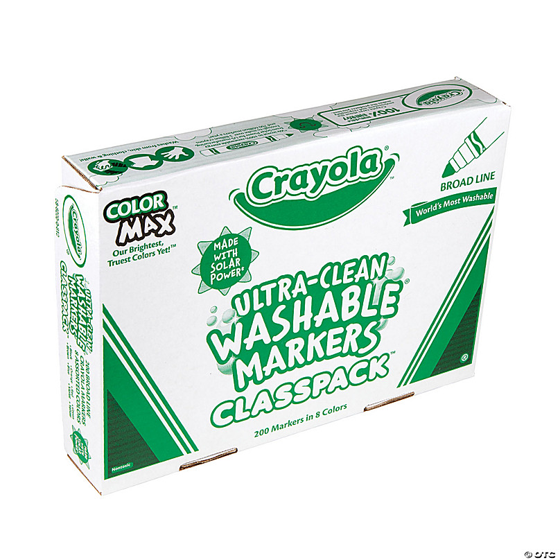 Crayola Ultra Clean Washable Crayons/Markers/Watercolors/Color