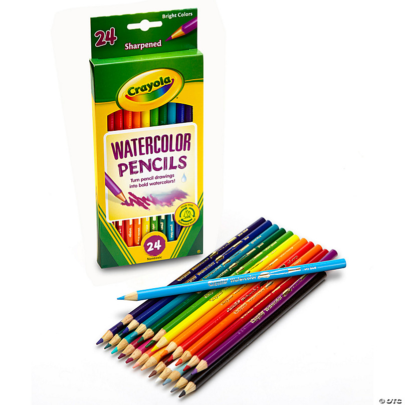 Crayola Watercolor Pencils, 24 Per Box, 3 Boxes