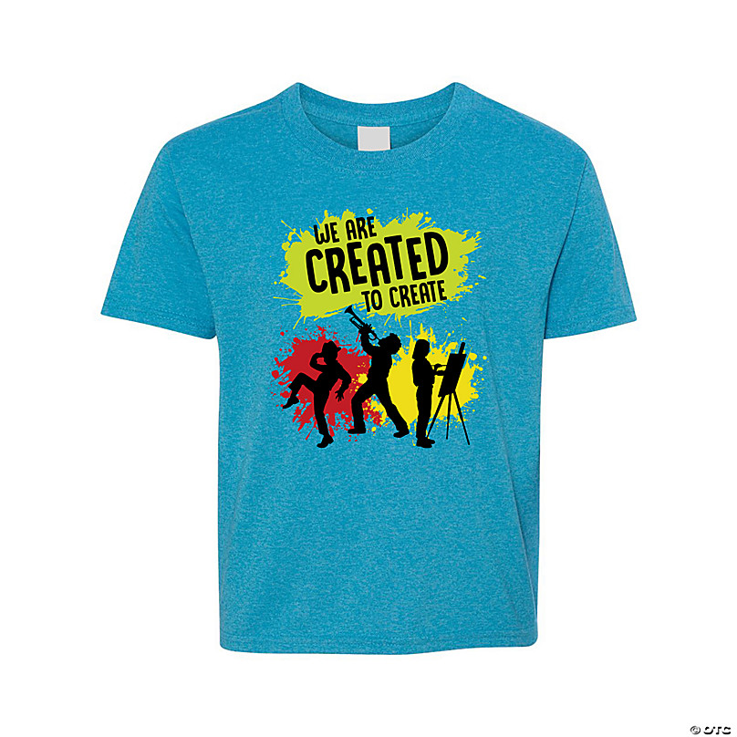 Created to Create Youth T Shirt Oriental Trading