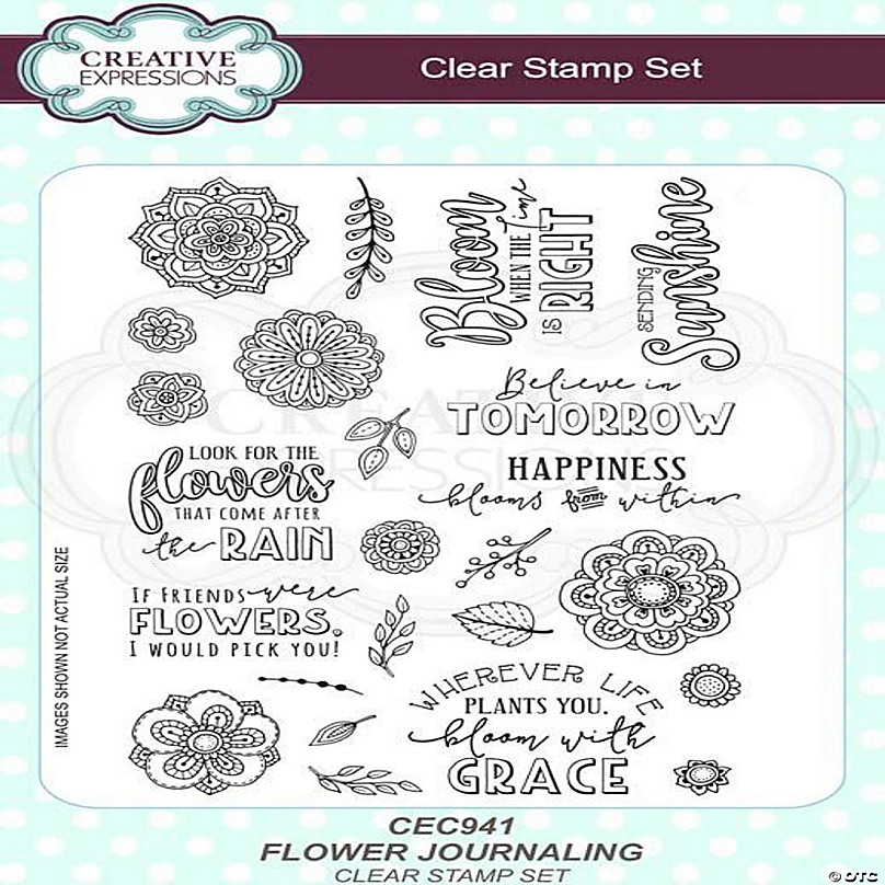 Dot Journaling Clear Stamp Set