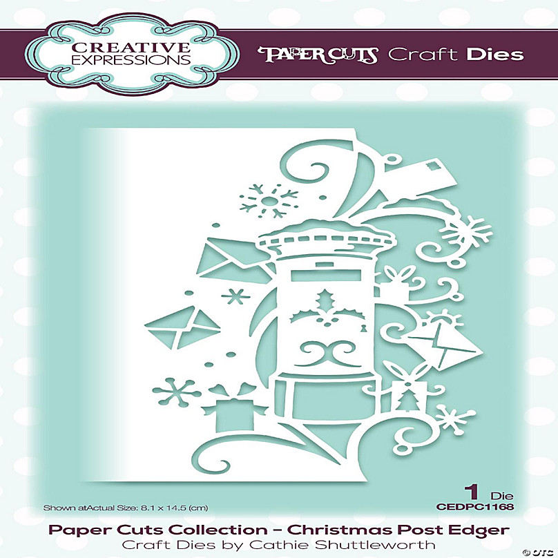 Creative Expressions Paper Cuts Christmas Post Edger Craft Die ...