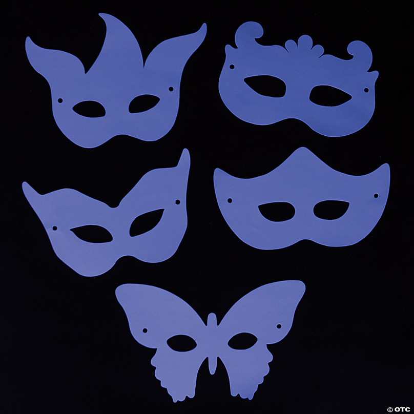 Creativity Street® Die-cut Dimensional Paper Masks, 10-1/2 X 8-1
