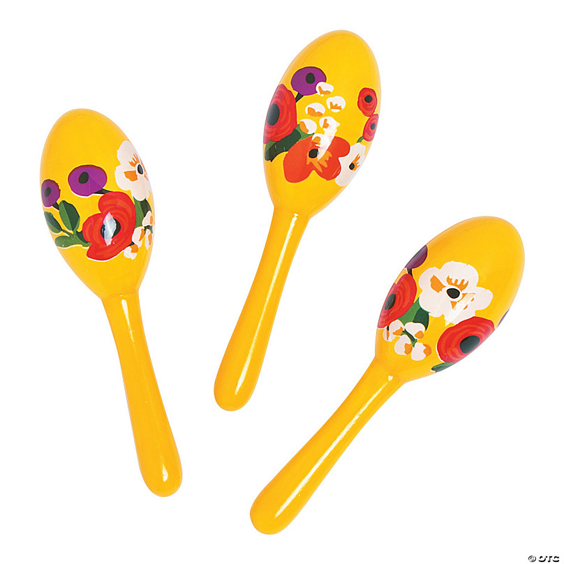 Favor-Filled Fiesta Maraca Plastic Cups - 4 Pc. | Oriental Trading