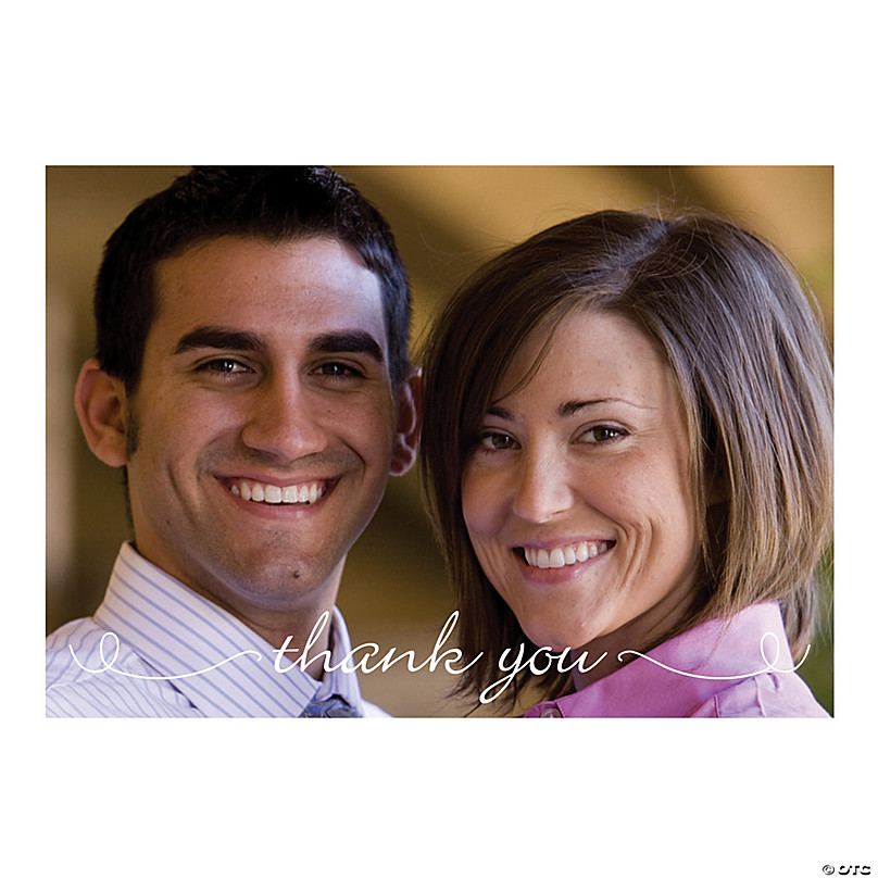 Personalized Thank You Favor Tags - 24 Pc.