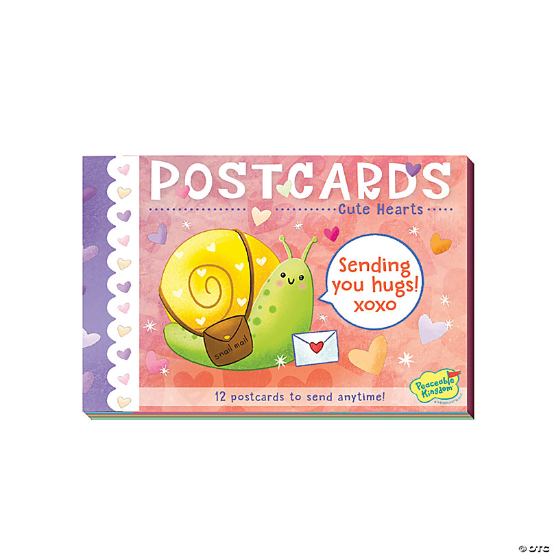 Happy Valentines Day Postcards - (48-Pack, 4 x 6 Inches), Cute Postcards  Set Includes 6 Different Designs. : : Office Products