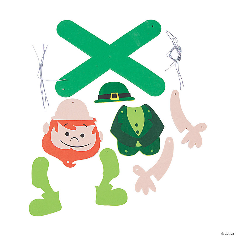 St. Patrick's Day Leprechaun Trap Craft Kit - Makes 12 | Oriental Trading