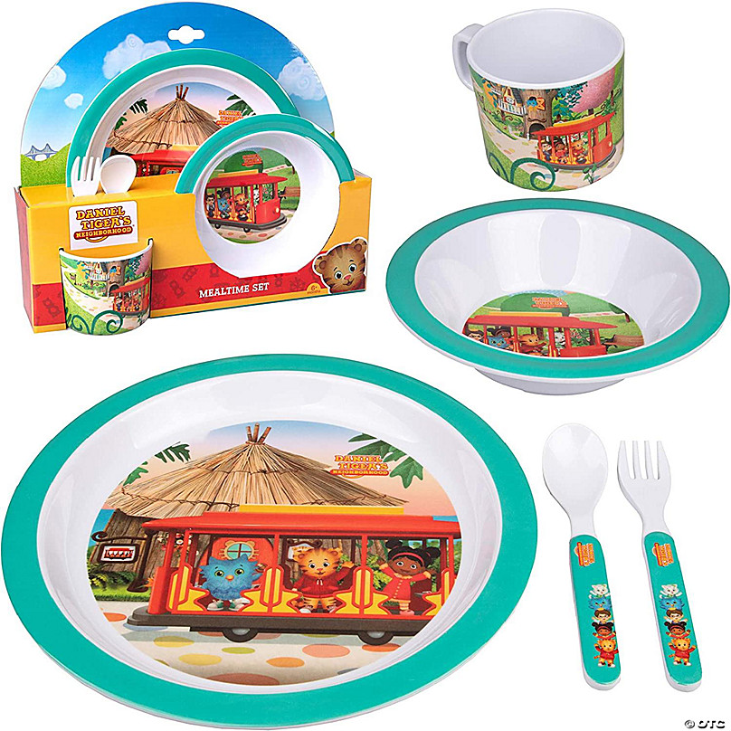 https://s7.orientaltrading.com/is/image/OrientalTrading/FXBanner_808/daniel-tiger-5-pc-mealtime-feeding-set-for-kids-and-toddlers-includes-plate-bowl-cup-fork-and-spoon-utensil-flatware-durable-dishwasher-safe-bpa-free~14410930.jpg