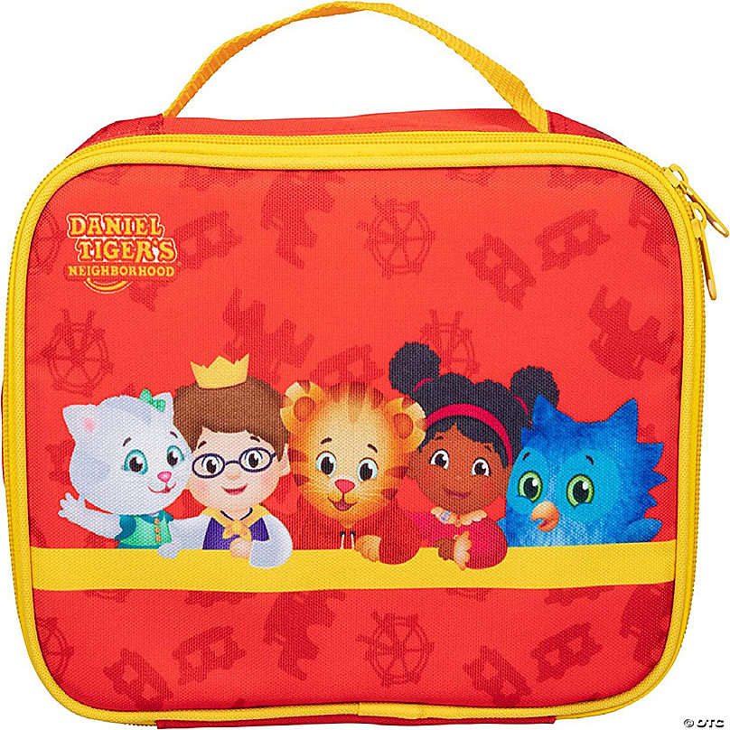 Daniel Tiger's Neighborhood - Insulated Durable Lunch Bag Tote, Reusable  Lunch Box with Handle - Trolley with Friends - Great