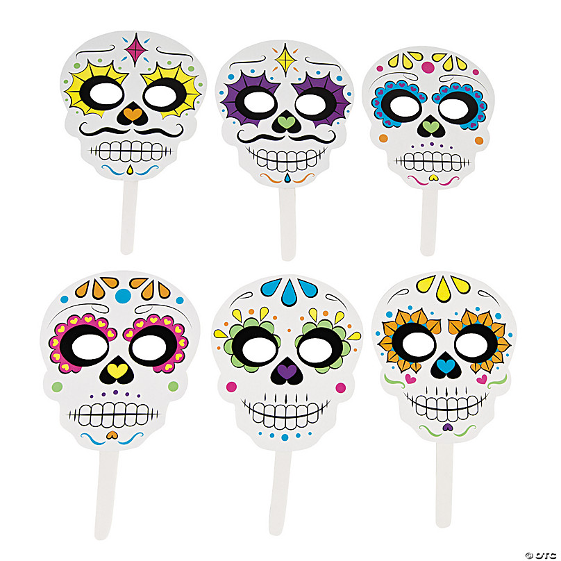 Sugar Skull Day of the Dead 18" Balloon Halloween Party Decorations Supplies 