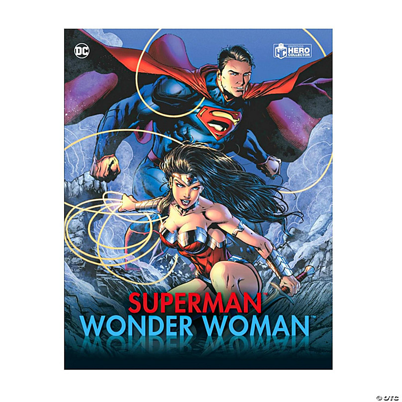 DC Comics Superman and Wonder Woman Plus Collectibles Book and
